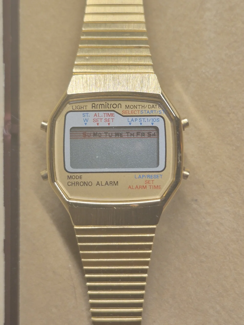Vintage Armitron 6800 Musical Alarm Digital Watch NIB